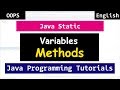 Static Keyword, Methods, Variables | Java OOPS Video Tutorials for Beginners