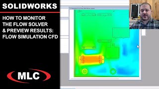 How to Monitor the Flow Solver & Preview Results | #SOLIDWORKS Flow Simulation #CFD