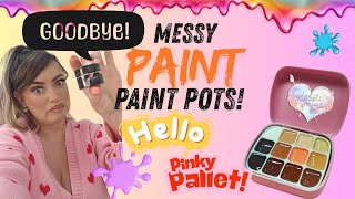 SAY GOODBYE TO MESSY GEL PAINT POTS!!! 👋🏻
