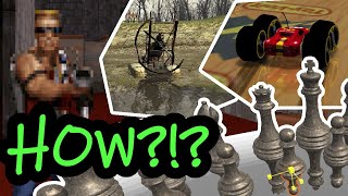 How mid 90s games pulled off perfect reflections