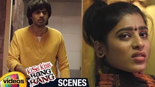 Kiss Kiss Bang Bang 2018 Telugu Movie | Gayatri Gupta Warns Kiran | 2018 New Movies | Mango Videos