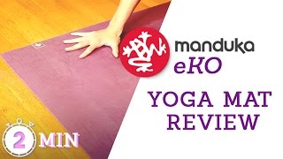Best in Hot Yoga Mats: Manduka eKO Yoga Mat Review | Non-Slip Mats