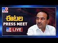 Telangana Health Minister Etela Rajender Press Meet  LIVE - TV9