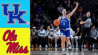 Kentucky  Vs Ole Miss  | FULL Game  | Feb 10, 2025 | Women's College Basketball