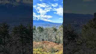 雪化粧の富士山が織りなす絶景｜新倉山浅間公園からの眺め