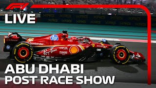 LIVE: Abu Dhabi Grand Prix Post-Race Show