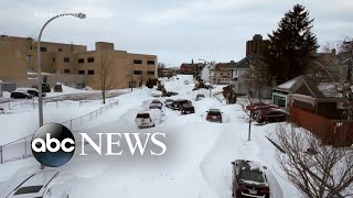 Buffalo begins to dig out from historic blizzard