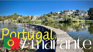 Nice surprise!  🇵🇹  Beautiful PORTUGAL Amarante city walk (4K)