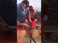 Crazy chainsaw skills 2024 #chainsaw #lumberjack #lumberjacks #viralvideos #chainsaw #husqvarna