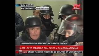 Asi trasladaron a José López a Comodoro Py