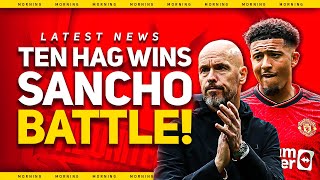 Ten Hag's Sancho Transfer MASTERCLASS! Sesko Transfer BLOW! Man Utd News