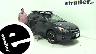 etrailer | Is the Inno Wedge 660 Rooftop Cargo Box Compatible with the 2014 Subaru XV Crosstrek?