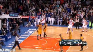 New York Knicks' 33-13 run vs Pacers Full Highlights (2013 ECSF GM2) (2013.05.07)