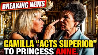 Camilla targeted Princess Anne and publicly insulted her Chaos erupted! YouTube