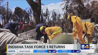 Indiana Task Force 1 returns to Indy after mission to Maui