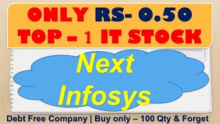 ONLY RS. 0.50 TOP-1 STOCKS | NEXT IT MULTIBAGGER STOCK | HIGH GROWTH AND DEBT FREE TOCK  | #NSE #BSE