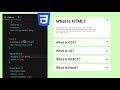 Unveiling Elegance: Creating Accordion Projects Using HTML5 & CSS with #huxnwebdev