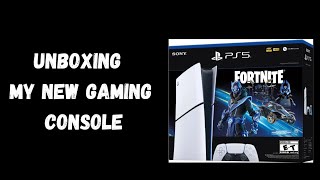 Unboxing my new Gaming Console (Almost broke it)