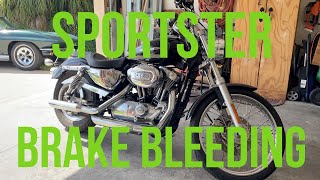 How to, Sportster Flush & Bleed Brakes.