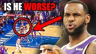 Has Lebron James Gotten Worse? (ft. Some Layups, Lakers, Nba Defense, And Old Highlights)