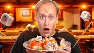 BANKZITTERS BESTELLEN ALLES VAN DE SUSHI TENT