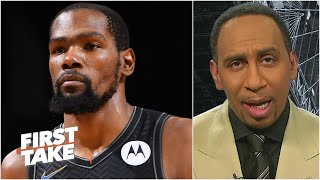 Kevin Durant is clearly the most important piece to the Brooklyn Nets - Stephen A. | First Take