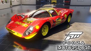 Forza Motorsport 2023 | Full Tuned Ferrari 330 P4 In Mugello CINEMATIC | [4K Full Graphics]