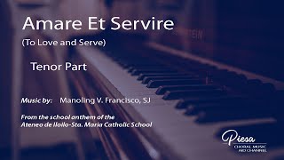 Amare Et Servire (Francisco, SJ) - Tenor