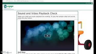 Logging in to practice CAASPP Test