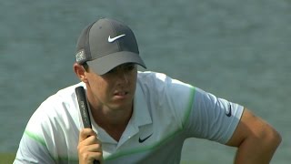 Rory McIlroy continues his birdie run on No. 16 at Wells Fargo
