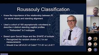 Sagittal Alignment Targets – Review of Current Concepts presented by Michael Kelly, MD