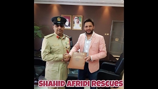 Shahid Afridi rescues 30 Pakistani prisoners detained in Dubai
