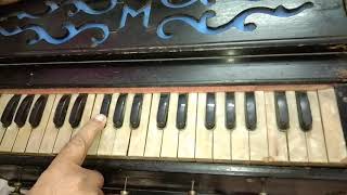 Tum Agar Saath Dene Ka | Hamraaz| Harmonium Tutorial | Piano/Keyboard Tutorial