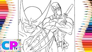 Wolverine with Deadpool Coloring Pages/Elektronomia - United/Elektronomia - Energy (Original Mix)