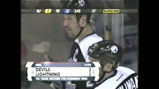 New Jersey Devils at Tampa Bay Lightning 3/5/04 Game Highlights