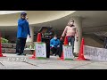 第１回走出勝豊ワンマンショー。昭和時代の歌８曲　街中を歌で元気に推進会　昭和９５年１１月８日１３時。浜松駅バスターミナル地下。