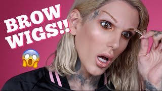TRYING OUT BROW WIGS!!!! Are They Jeffree Star Approved?!