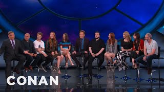 "Game Of Thrones" Cast Interview Part 1 | CONAN on TBS