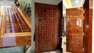 Real Life Time Guarantee Wooden Doors/ sheat Work Wooden Door Trends