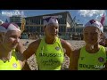 AUSSIES Surf Life Saving Championships 2024 U19 Surfski Relay The Perfect Race  #Aussies2024 #gon