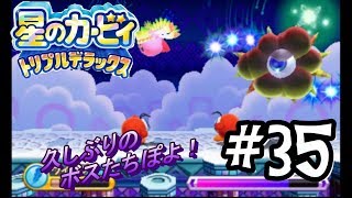 #35 久しぶりのボスぽよ！？【星のカービィトリプルデラックス】実況プレイ