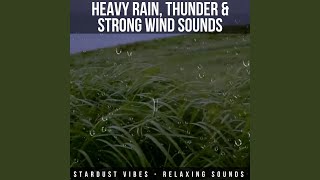 Heavy Rain, Thunder and Strong Wind Sounds