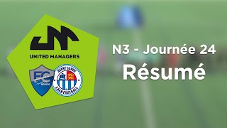 Résumé | Journée 24 FC Saint-Lô Manche vs AG Caen Football