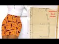 Diy Pencil Skirt With Dart  /cutting and stitching / Sewing for Beginners