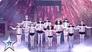 Dancing superstars DVJ are TRANSFORMING in the BGT Final! | The Final | BGT 2018