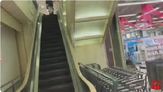 【三菱】2X エスカレーター　イオン三田店 2X escalator Aeon Sanda shopping store Sanda Hyogo Japan