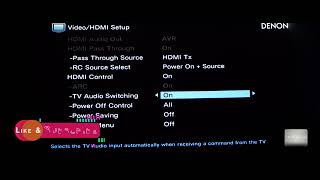 HDMI CEC feature on Viewsonic px748 4K Autoturn OFF Denon s960h receiver (PART)