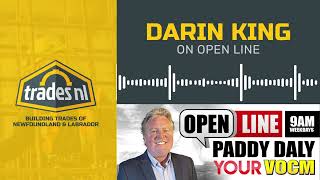 VOCM Open Line with Paddy Daly - April 18, 2024