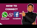 How To Connect Whatsapp Business To Facebook Page in 2024 | Fast and Easy Method