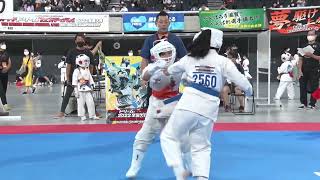 3G10コート組手新人戦【新極真会】カラテドリームフェスティバル2022　SHINKYOKUSHINKAI KARATE